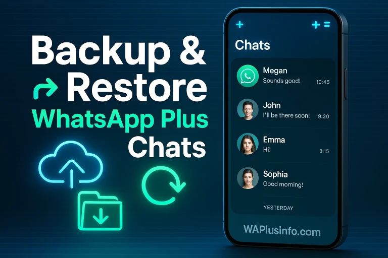 How to Backup and Restore WhatsApp Plus Chats
