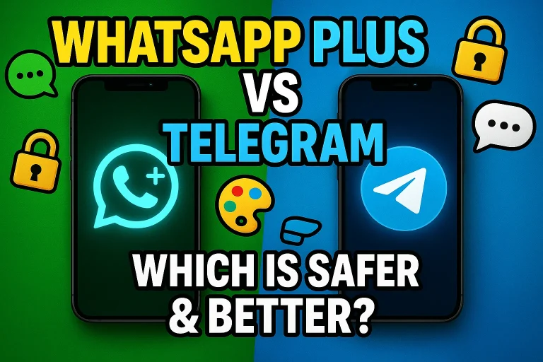 Comparison between WhatsApp and Telegaram