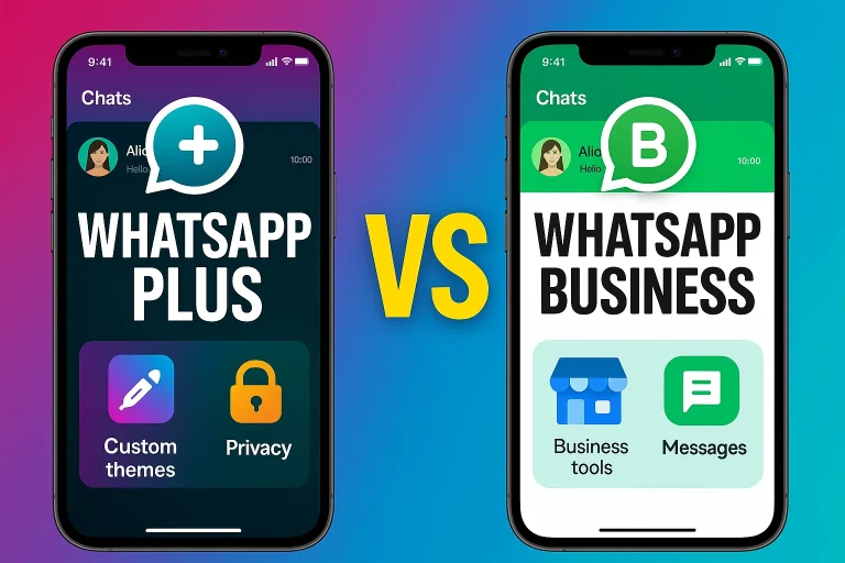 WhatsApp plus vs WhatsApp Business