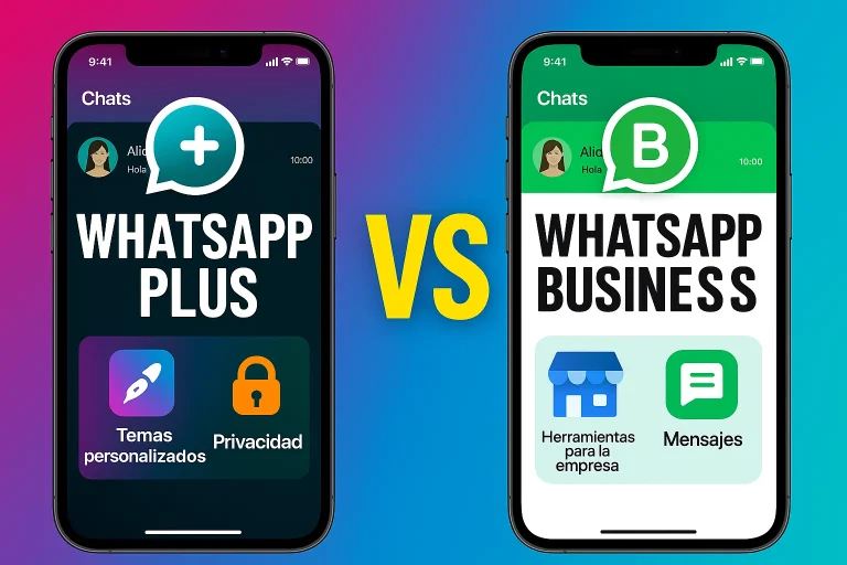 WhatsApp Plus vs WhatsApp Business: Mejor Comparación de Aplicaciones