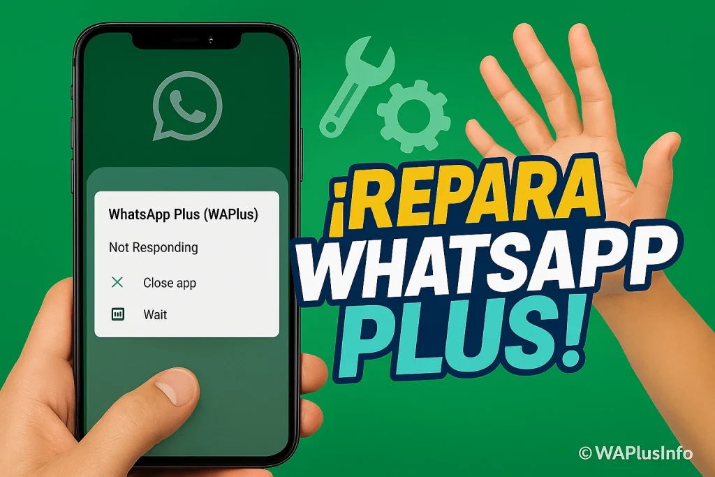 Cómo solucionar WhatsApp Plus que no responde