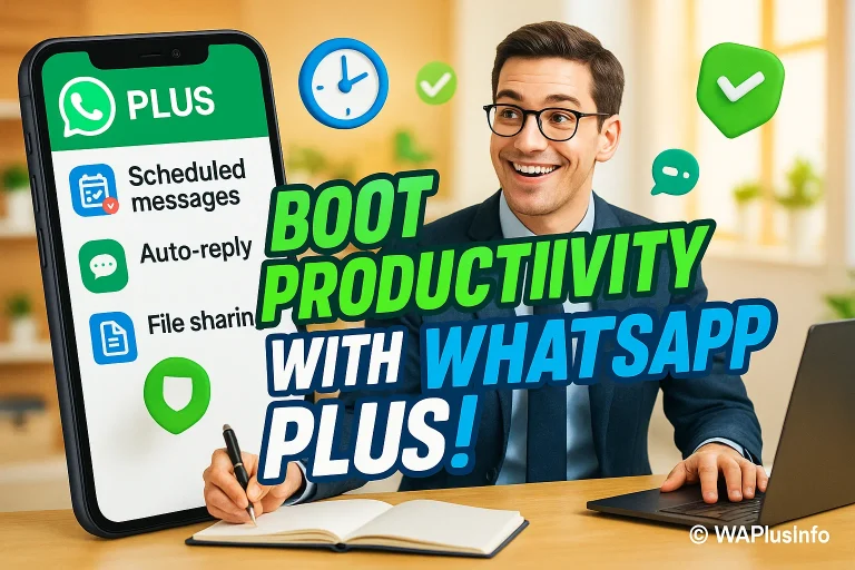 Boost Productivity with WhatsApp Plus Features